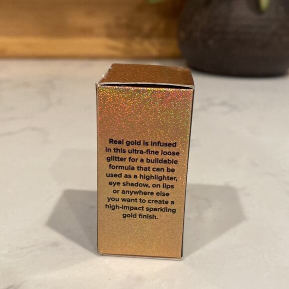 Too Faced Pure Gold Ultra Fine Face & Body Glitter - infused w/ real gold 0.07oz - Picture 5 of 5